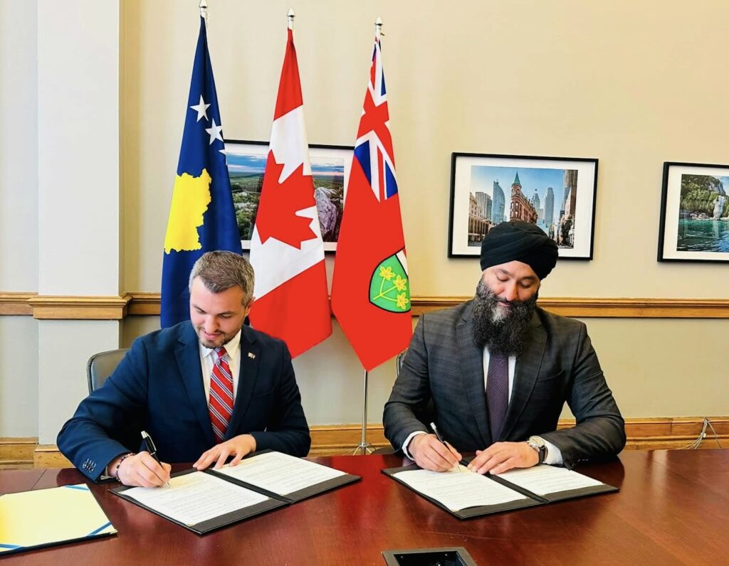 Ontario njeh patentëshoferët e Kosovës