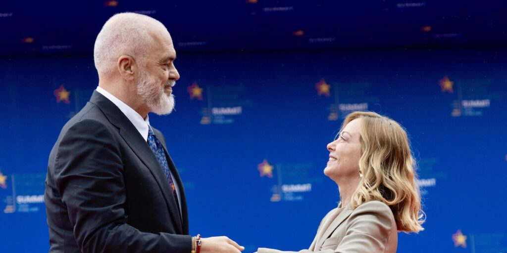 Meloni falënderon Ramën për marrëveshjen me emigrantët   Grazie Edi  