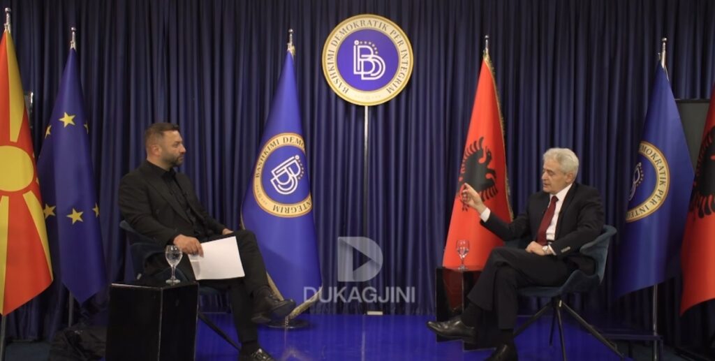 ALI AHMETI INTERVISTË PËR DEBAT PLUS DHËNË GAZETARIT ERMAL PANDURI
