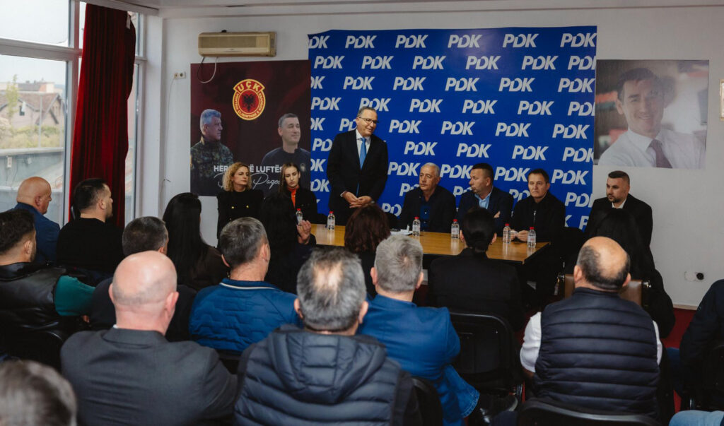 Hamza nga Vushtrria  PDK e gatshme dhe e mobilizuar për ndryshimin që kërkon Kosova