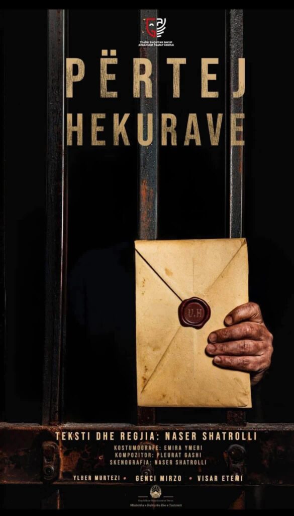  Përtej Hekurave  premiera që e kthen Ukshin Hoti në simbol të përjetshëm në ora 20 00 në Teatrin e Shkupit