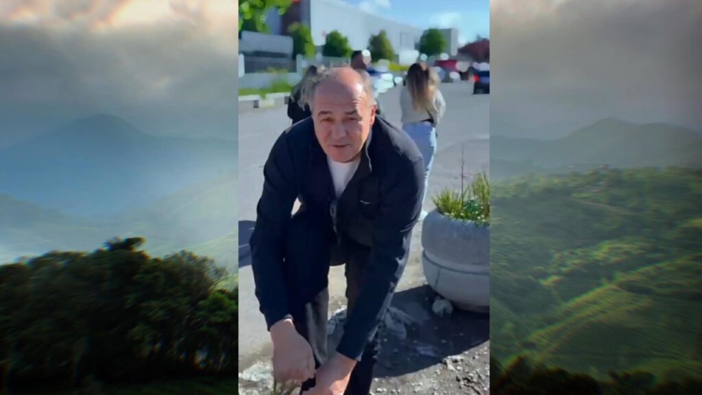 Enver Hoxhaj i lidh edhe njëherë këpucat për fushatën zgjedhore të 7 qershorit  sheh nga afër disponimin e qytetarëve  video 