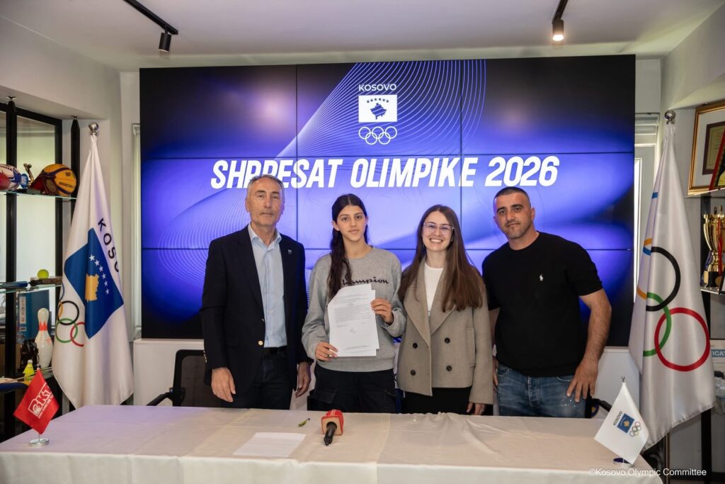 Basketbollistët Sara Rexhaj dhe Besim Bytyqi shpallen  Shpresa Olimpike 2026 