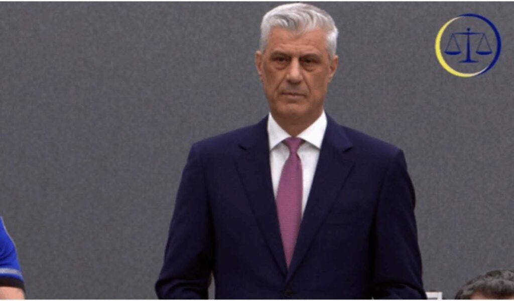 Thaçi nga Haga  Më është mbyllur goja për të folur dhe më janë lidhur duart për të shkruar