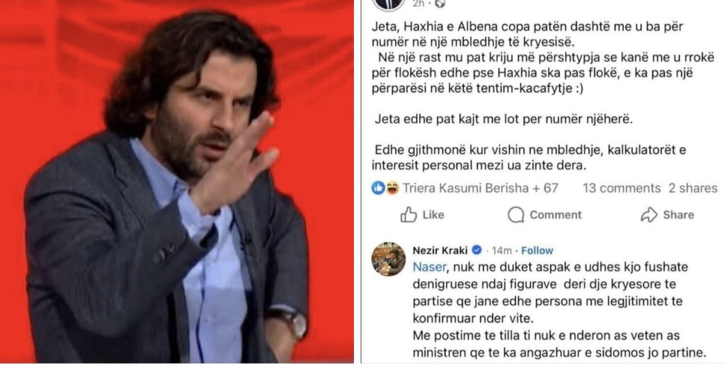 Këshilltari i Gërvallës sulmon deputetët që iu bashkuan Osmanit  i reagon Kraki  S po më duket aspak e udhës