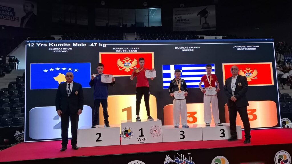 Karateisti Rron Zeqiraj shpallet nënkampion i Ballkanit për vitin 2026