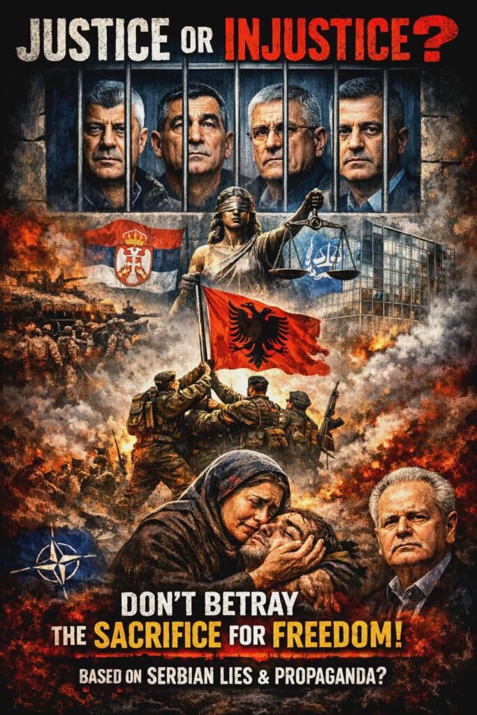 Drejtësia duhet ta respektojë të vërtetën historike të luftës së Kosovës