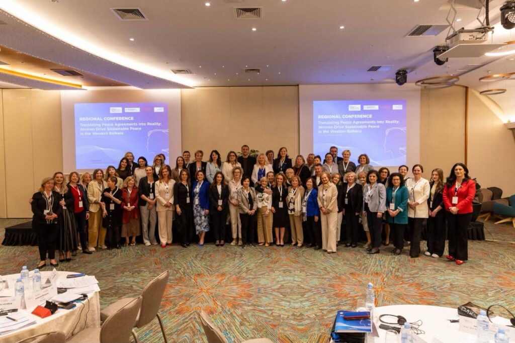 Konferenca rajonale  nën udhëheqjen e Edita Tahirit  bën thirrje për zbatimin e Marrëveshjes së Brukselit dhe përfaqësim të plotë të grave në udhëheqjen për paqe dhe stabilitet