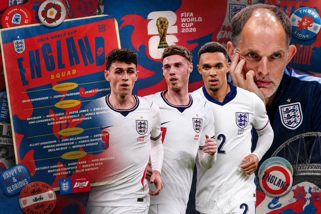 Anglia publikon listën për Kupën e Botës  Tuchel lë jashtë tre yje