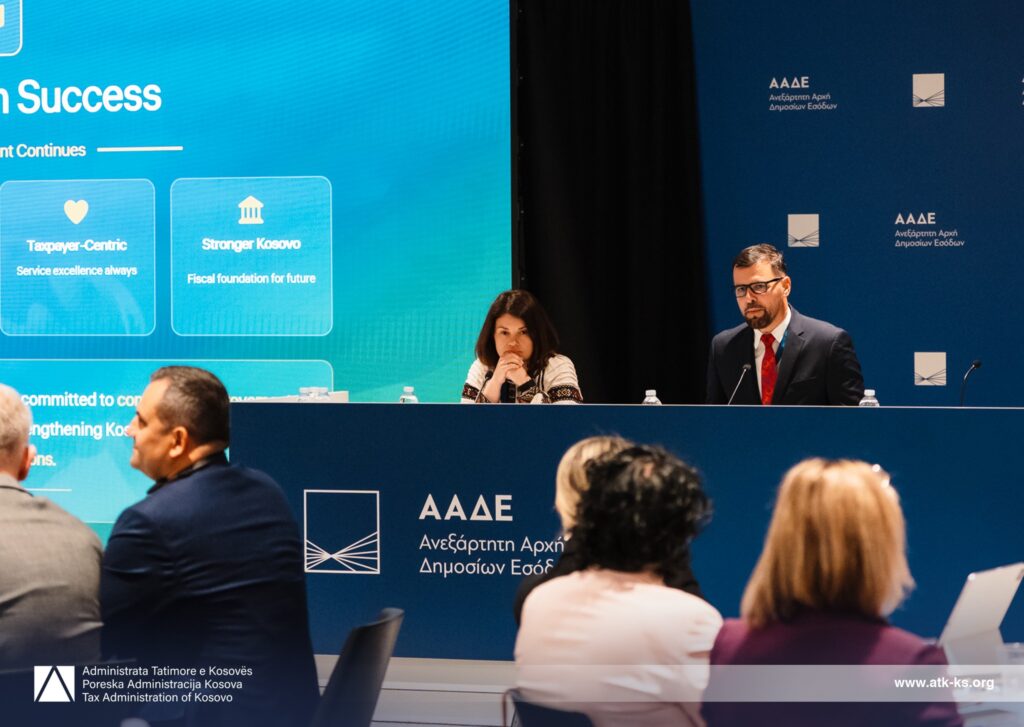 ATK ja prezanton reformat tatimore të Kosovës në konferencën ndërkombëtare në Athinë