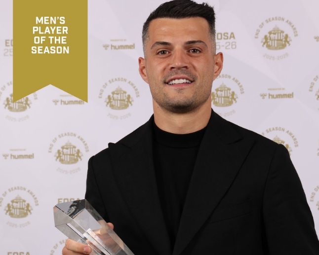 Granit Xhaka shpallet lojtari i vitit te Sunderlandi