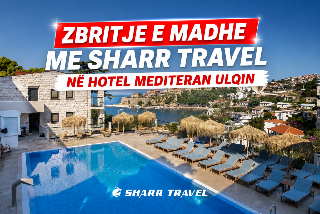Pushimet në Ulqin me zbritje speciale  Vetëm 55€ nata në Hotel Mediteran me Sharr Travel