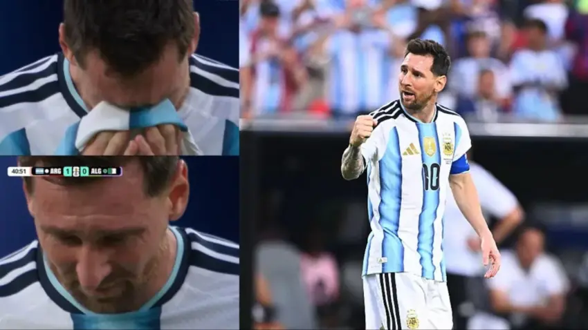  Kam pasur ditë të vështira  por tani jam si Nadal   Messi tregon pse qau në mes të ndeshjes