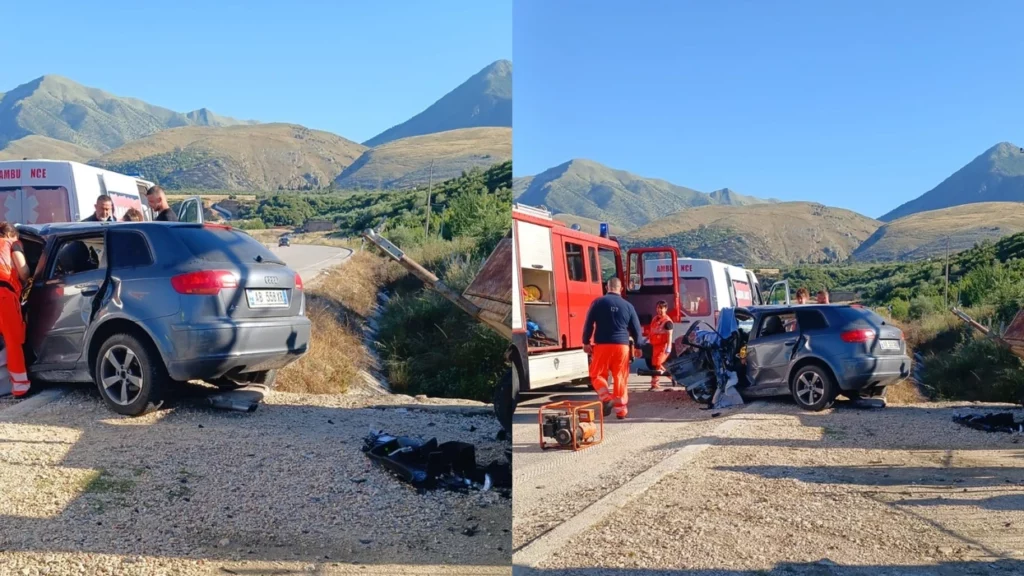 Aksident i rëndë në aksin Kardhiq   Delvinë  një i vdekur e tre të lënduar