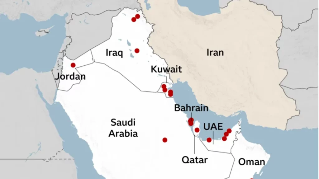 Sulmet e Iranit dëmtuan 20 baza ushtarake amerikane që nga fillimi i luftës