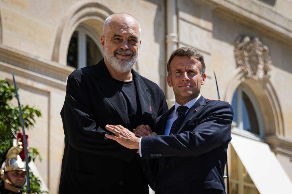 Rama për takimin me Macronin  Franca mbështet anëtarësimin e Shqipërisë në BE