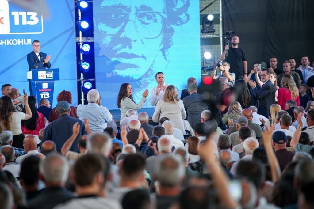 Abdixhiku tubimin në Istog e quan tërmet elektoral  Rruga e bashkimit po i bën njerëzit bashkë