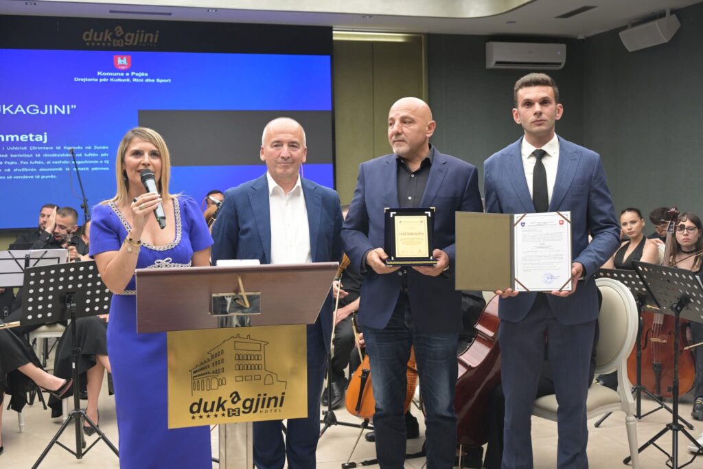 Afaristi Ramush Ahmetaj nderohet me titullin  Lekë Dukagjini  nga Komuna e Pejës