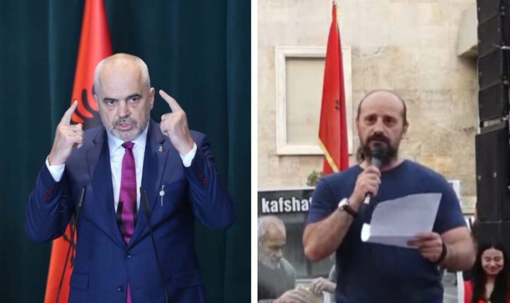  Kësaj proteste do t i bien të tëra puplat false të flamingove   Rama sulmon Dritan Goxhajn