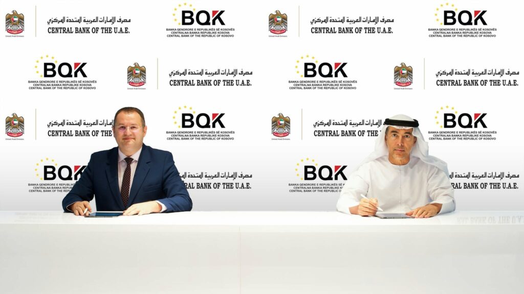 BQK dhe CBUAE nënshkruajnë memorandum strategjik për forcimin e bashkëpunimit në mbikëqyrje  financa dhe FinTech