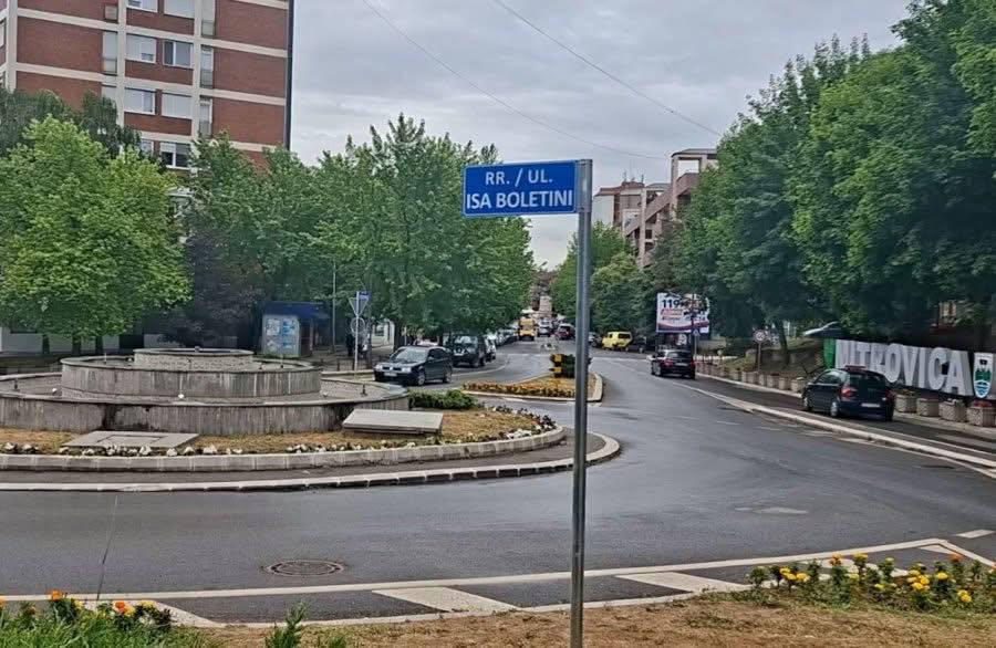 Hiqet tabela e Zoran Gjingjiqit  s është më në të njëjtën shtyllë me emrin e Isa Boletinit