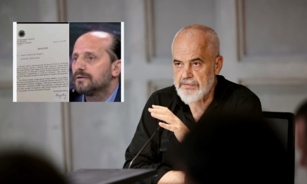 Rama publikon një letër për Driton Goxhajn  pretendohet se ai refuzoi t i bashkohej UÇK së