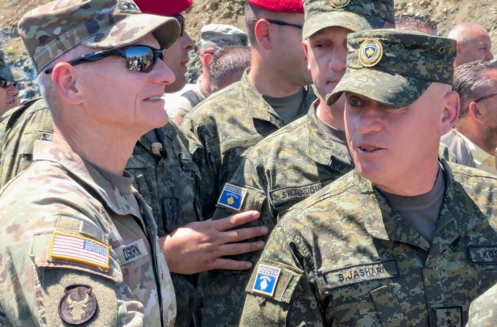 Agjutanti i Gardës së Ajovës  Urime popullit të Kosovës për përvjetorin e çlirimit