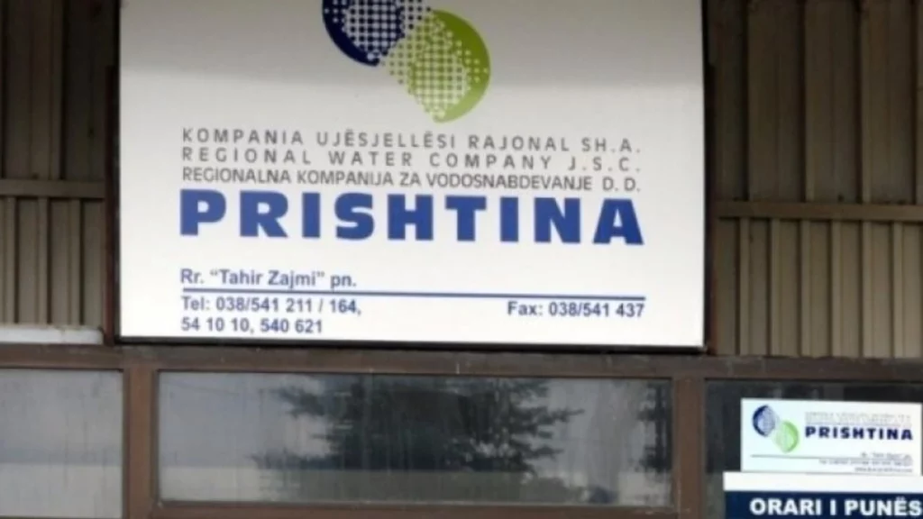 Ndërhyrje në 11 rrugë të Prishtinës nga KRU Prishtina  pritet të ketë ndërprerje të ujit