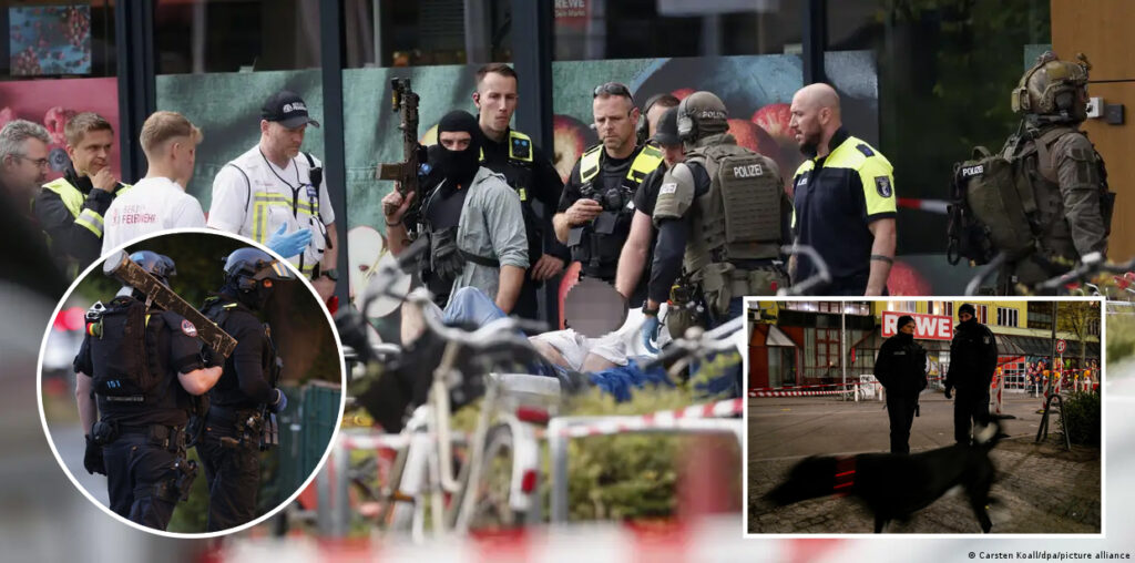 11 orë pengmarrje në një market në Gjermani  arrestohet i dyshuari