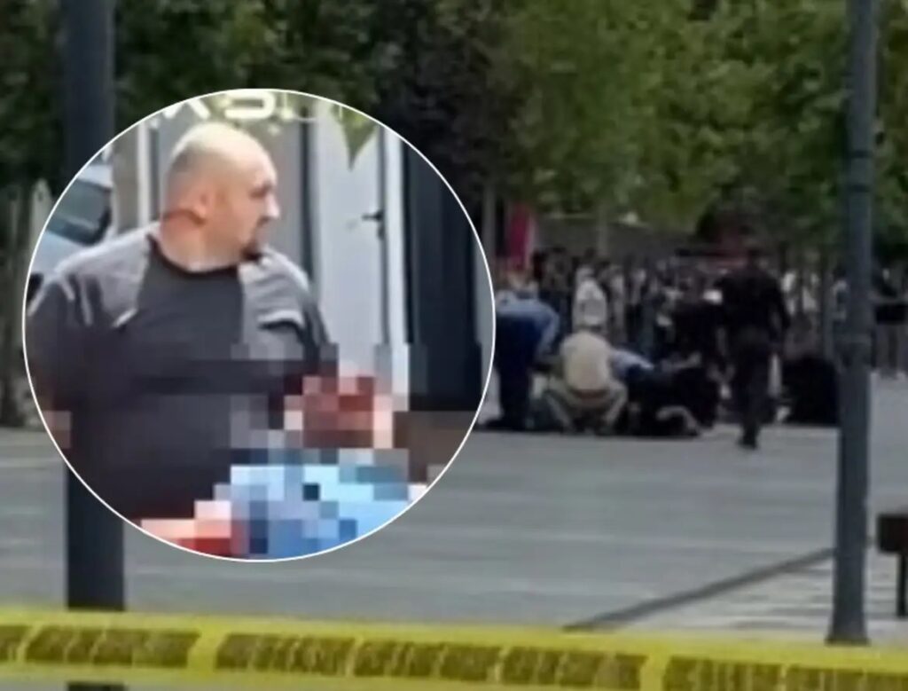 Pamje dramatike nga Podujeva   i dyshuari në skenën e krimit  ndërhyn me armë polici civil