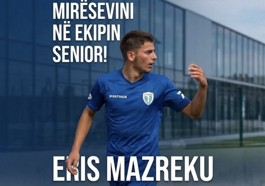 Eris Mazreku shpërthen në skenën e madhe  talenti i FC Prizrenit ngjitet në ekipin e parë