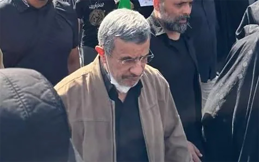 Një  fantazëm  në funeralin e Khameneit