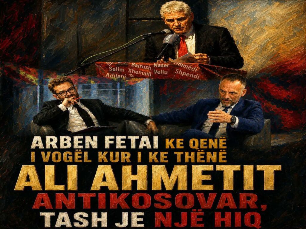 ARBEN FETAI KE QENË I VOGËL KUR I KE THËNË ALI AHMETIT ANTIKOSOVAR  TASH JE NJË HIQ