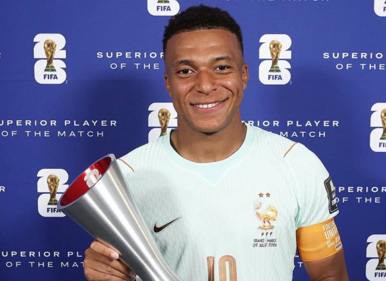  Mbreti  Mbappe  rekord historik dhe çmimi  Lojtari i Ndeshjes 