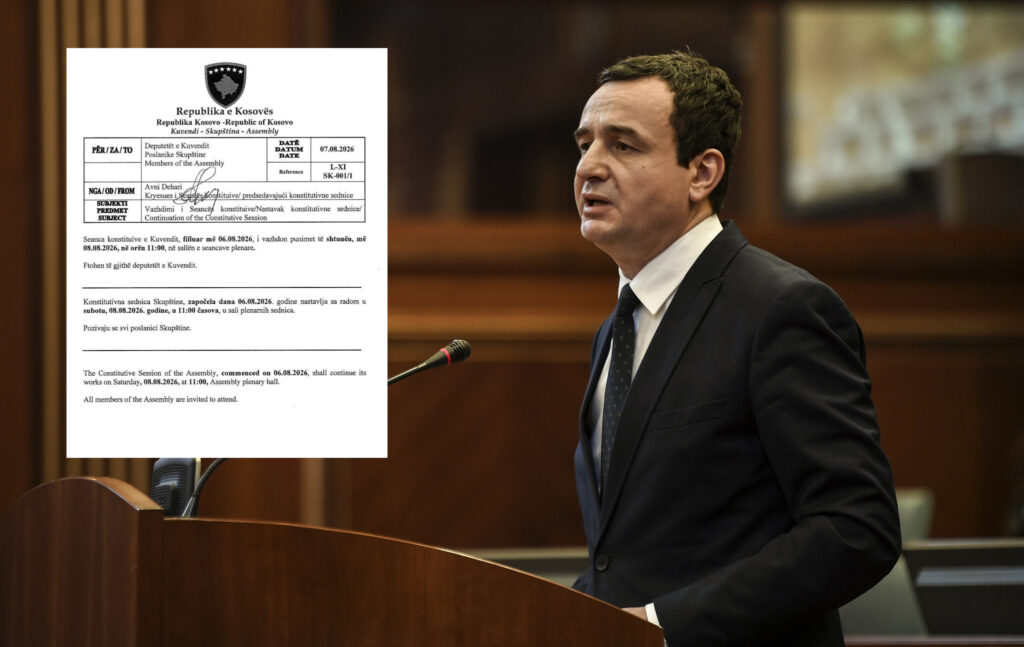 Vetëvendosje kryen shkelje të rëndë kushtetuese