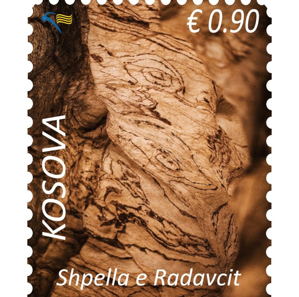 Posta e Kosovës lëshon në qarkullim pullën postare  Shpella e Radavcit 