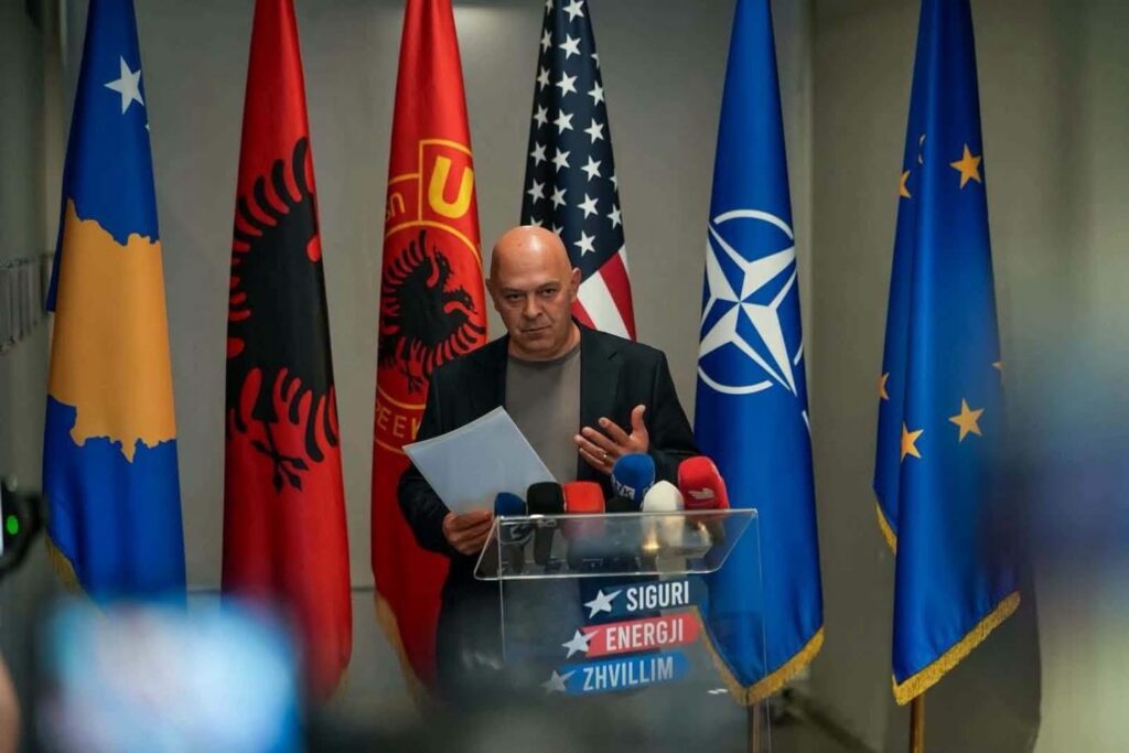 Gjini  Unë isha nënkryetar i Ramush Haradinajt  kurse Albini ishte nënkryetar i Nenad Rikalos në KAN
