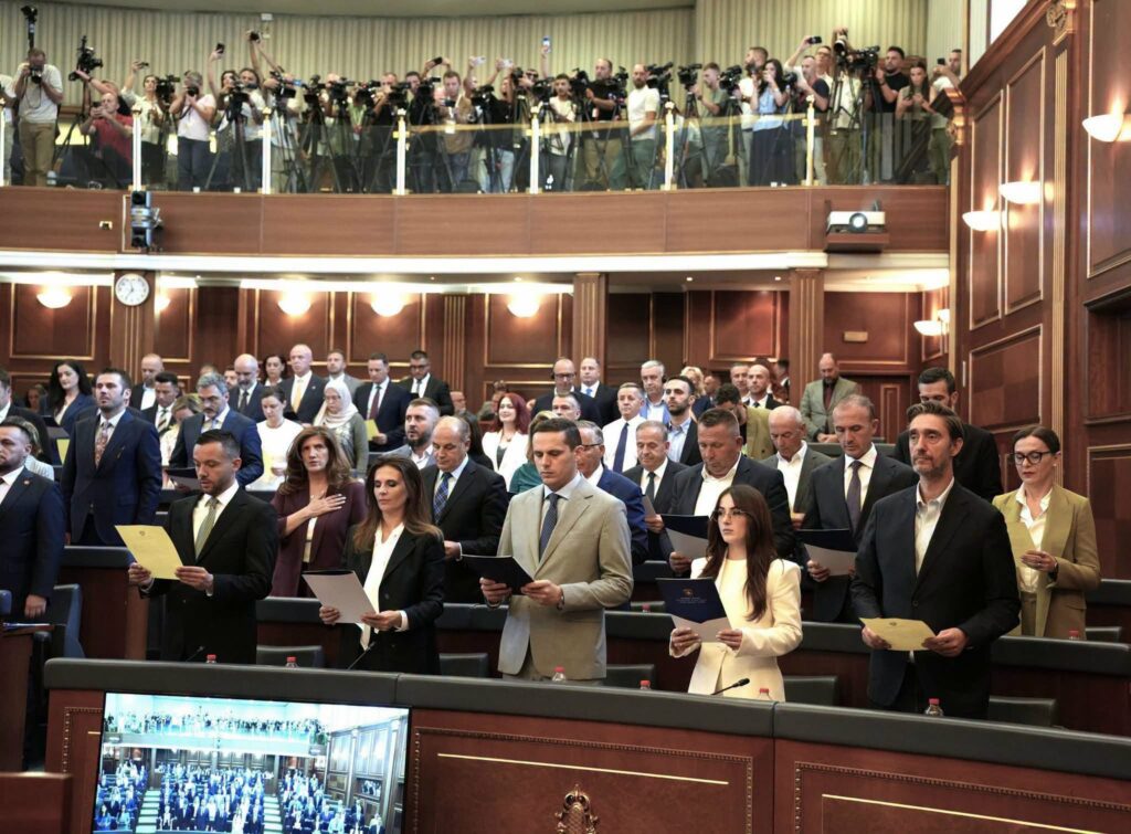Zvarritja e konstituimit të Kuvendit  Jashari  Durimi i qytetarëve nuk mund të merret si i pakufishëm