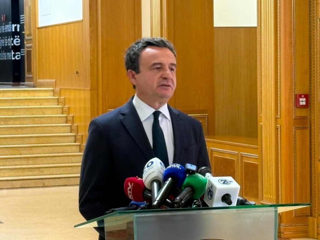 Kurti  Konstituimi i Kuvendit pa marrëveshje për presidentin çon drejt shpërndarjes së re