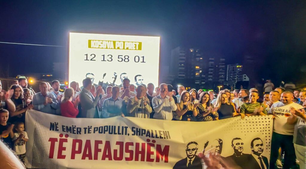 Në Drenas filloi  Ora e Pritjes   ora e lirisë për çlirimtarët