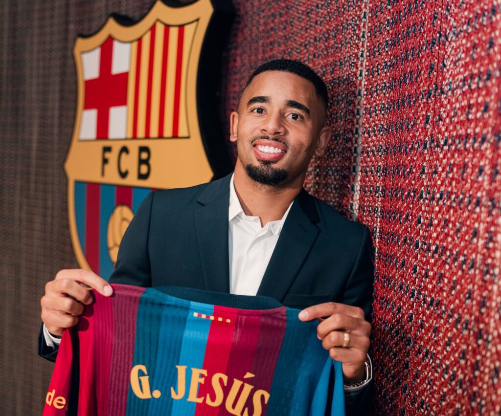 Barcelona zyrtarizon Gabriel Jesusin