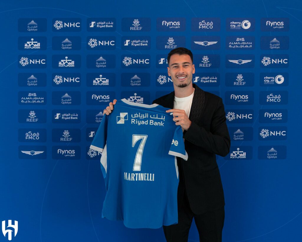 Martinelli nis aventurën e re në Arabinë Saudite  firmos me Al Hilalin