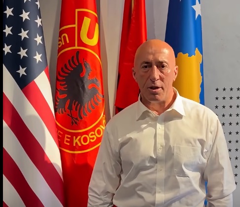 Haradinaj në përkrahje të marshit të 12 shtatorit  Çlirimtarët i presim në Kosovë  video 