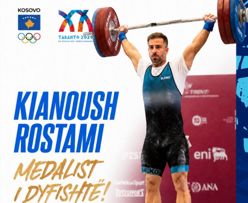 Tjetër medalje e argjendtë për peshëngritësin Rostami