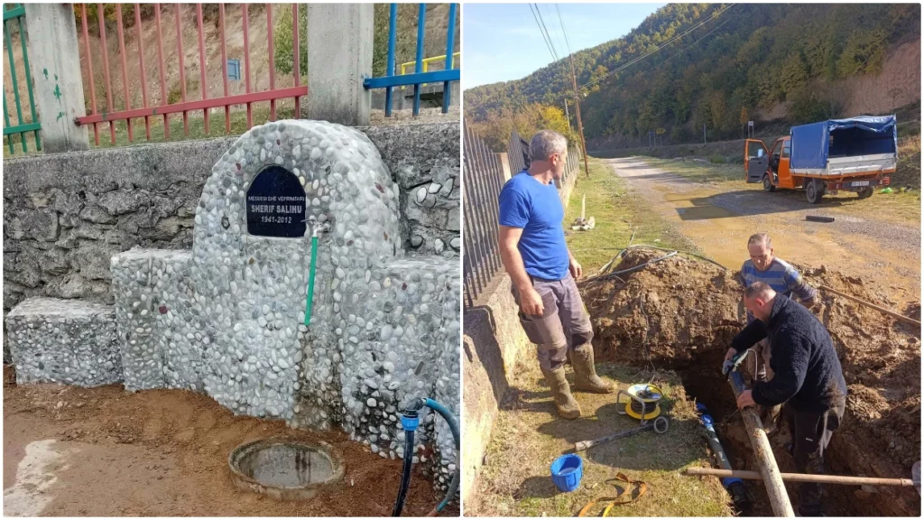 Shkolla  Liria  në Pogragjë siguron ujë të pijshëm falë kontributit të bashkëvendasit nga Zvicra