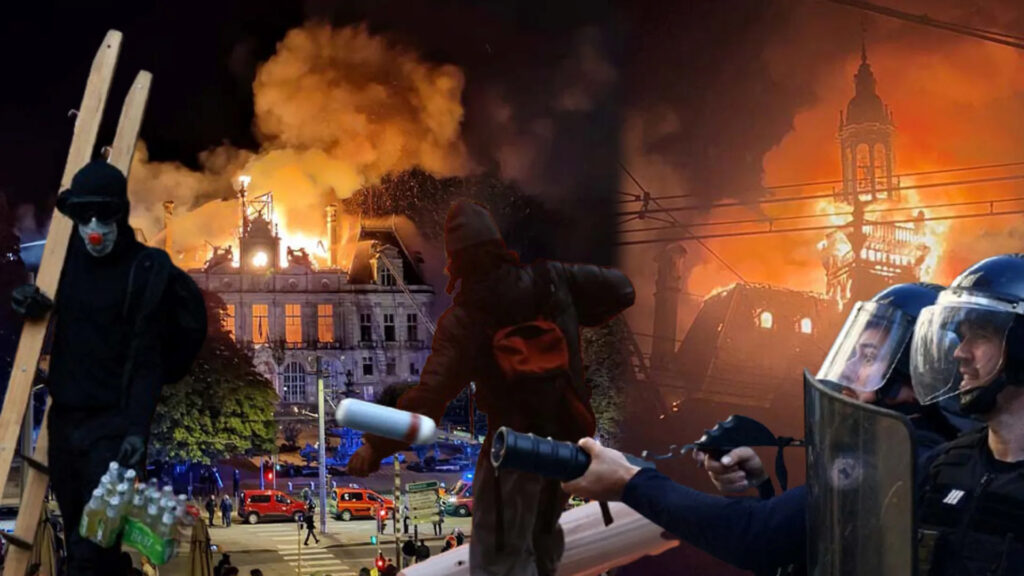 Grabitje  përleshje dhe rebelim në rrugë  A e ka humbur Macron kontrollin mbi Francën 