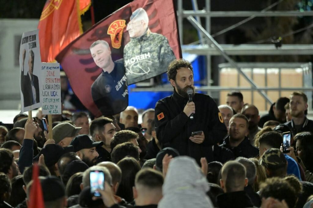 Çlirim Haziri  Sot marshojmë në Prishtinë  nga nesër vazhdojmë protestat e mbrëmjes