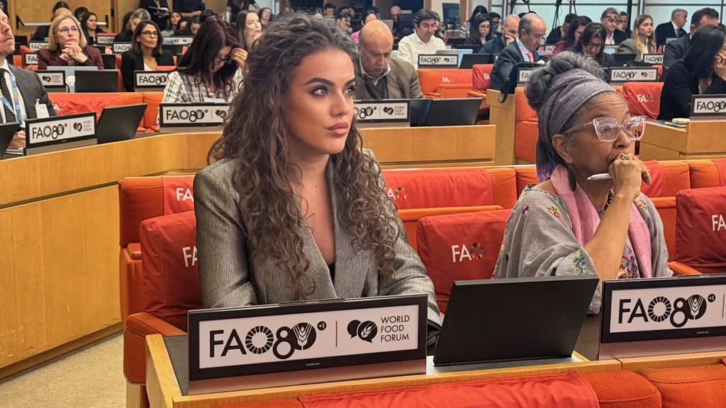 Elvana Shala në Forumin Botëror të Ushqimit në Romë  diskuton mundësitë e investimeve dhe bashkëpunimit me Kosovën