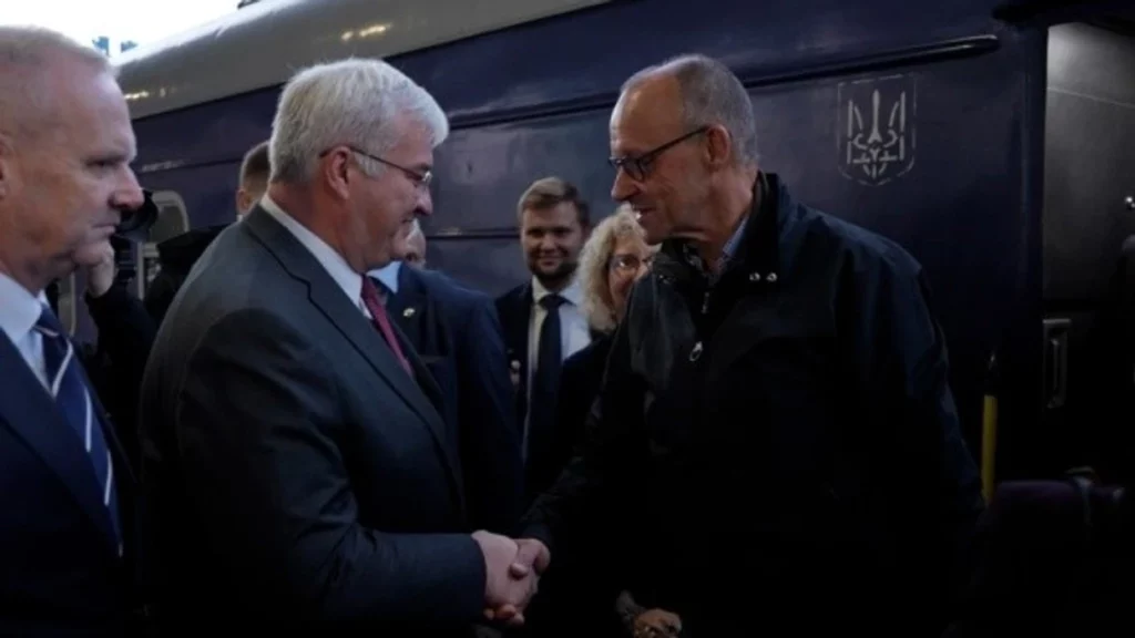 Kancelari gjerman  vizitë të papritur në Ukrainë