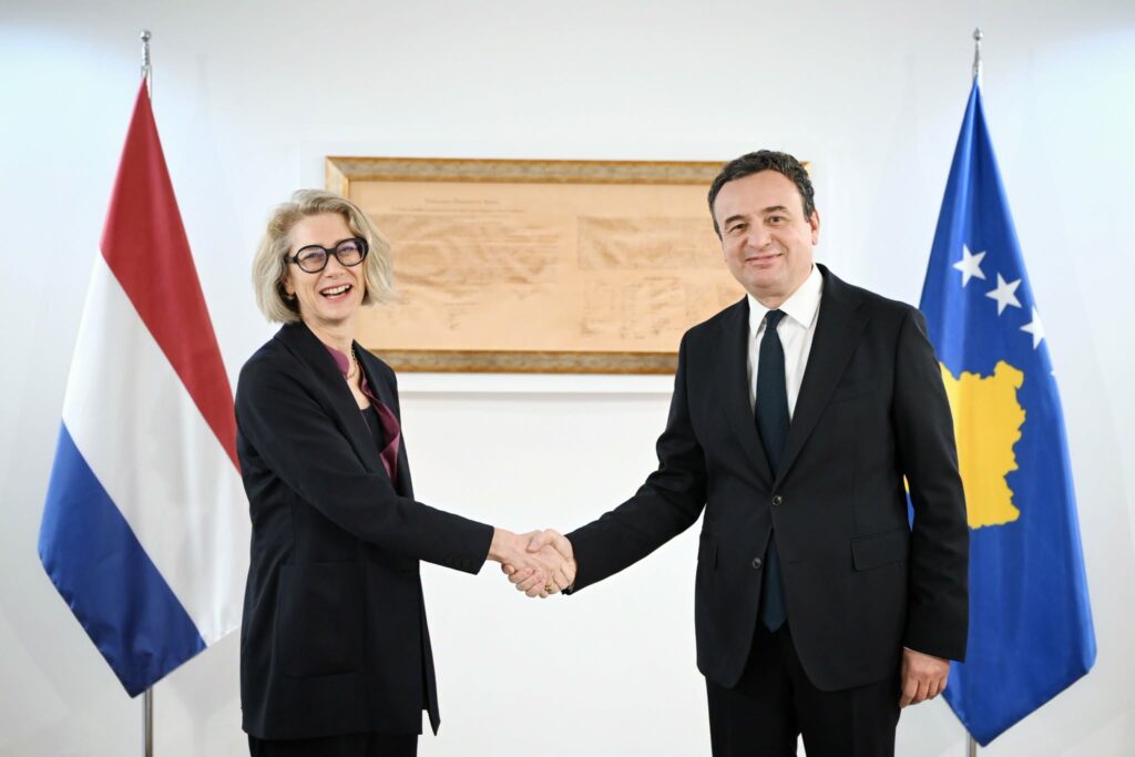 Kurti  Bashkëpunimin e mirë me Holandën synojmë ta zgjerojmë edhe në fushën e energjisë së ripërtëritshme
